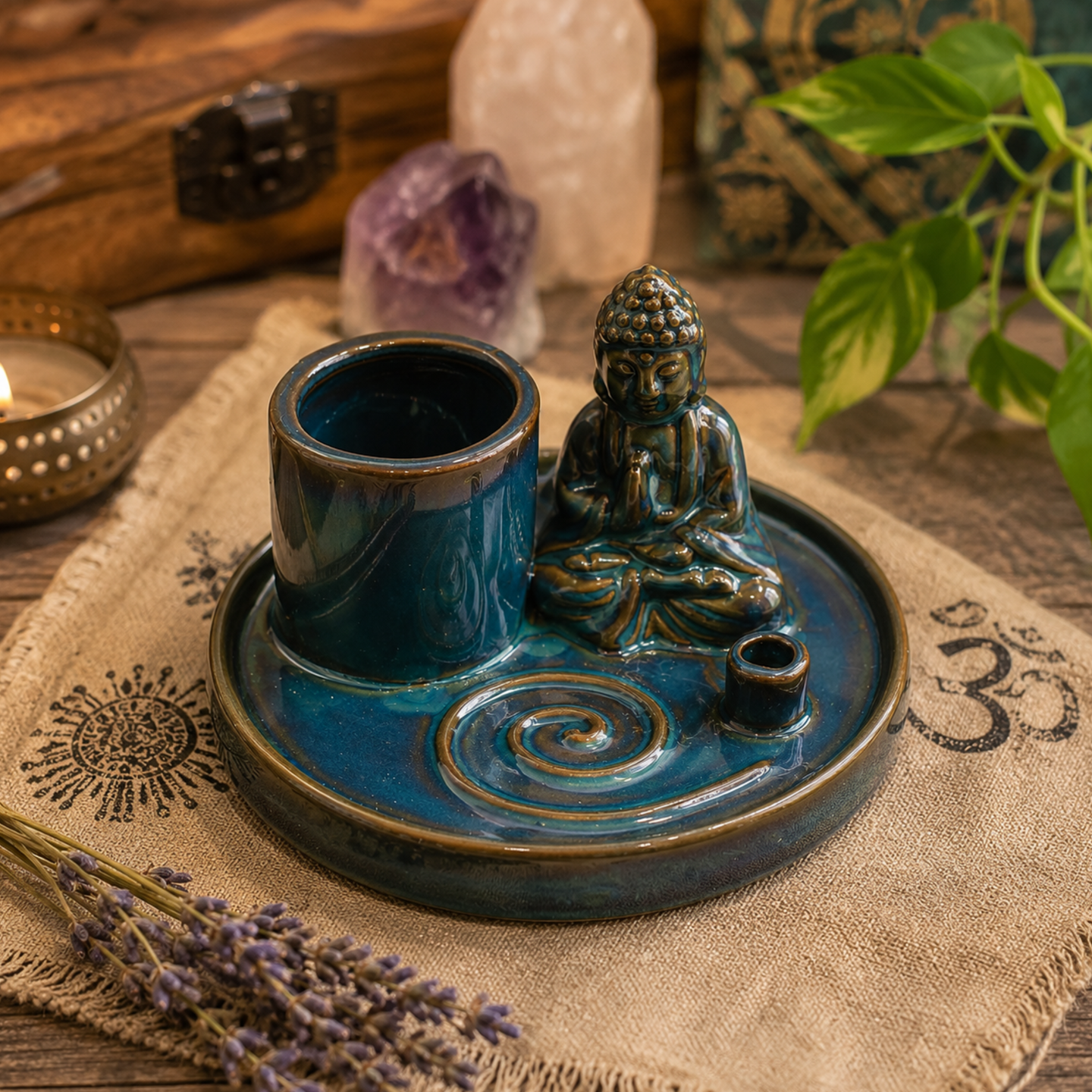 Buddha Incense Plates – Ceramic Collection