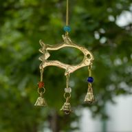 Indian Chimes - Fish Drop - 7 Bells - 8.5x54cm
