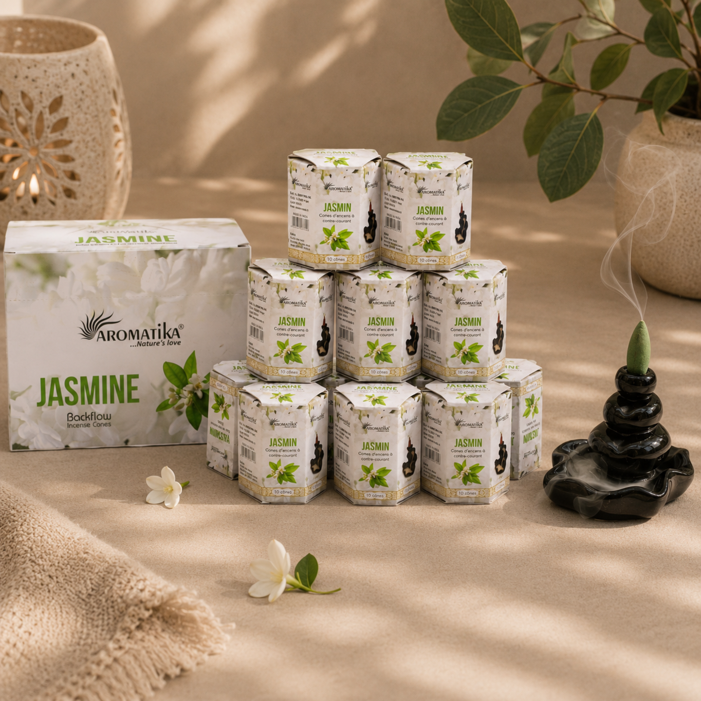Aromatika Backflow Incense Cones