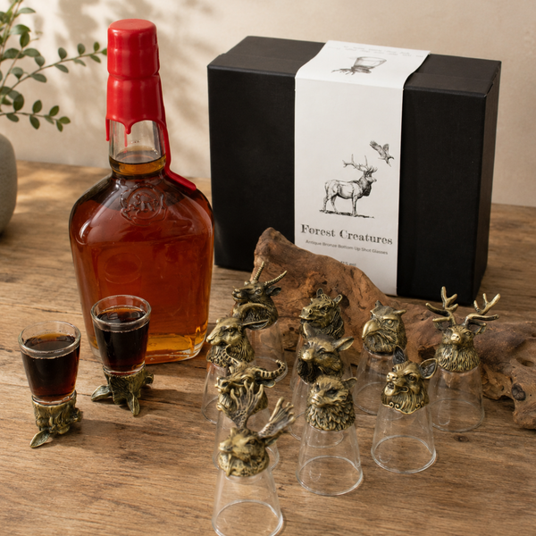 Mystical Creatures Bottom Up Shot Glasses