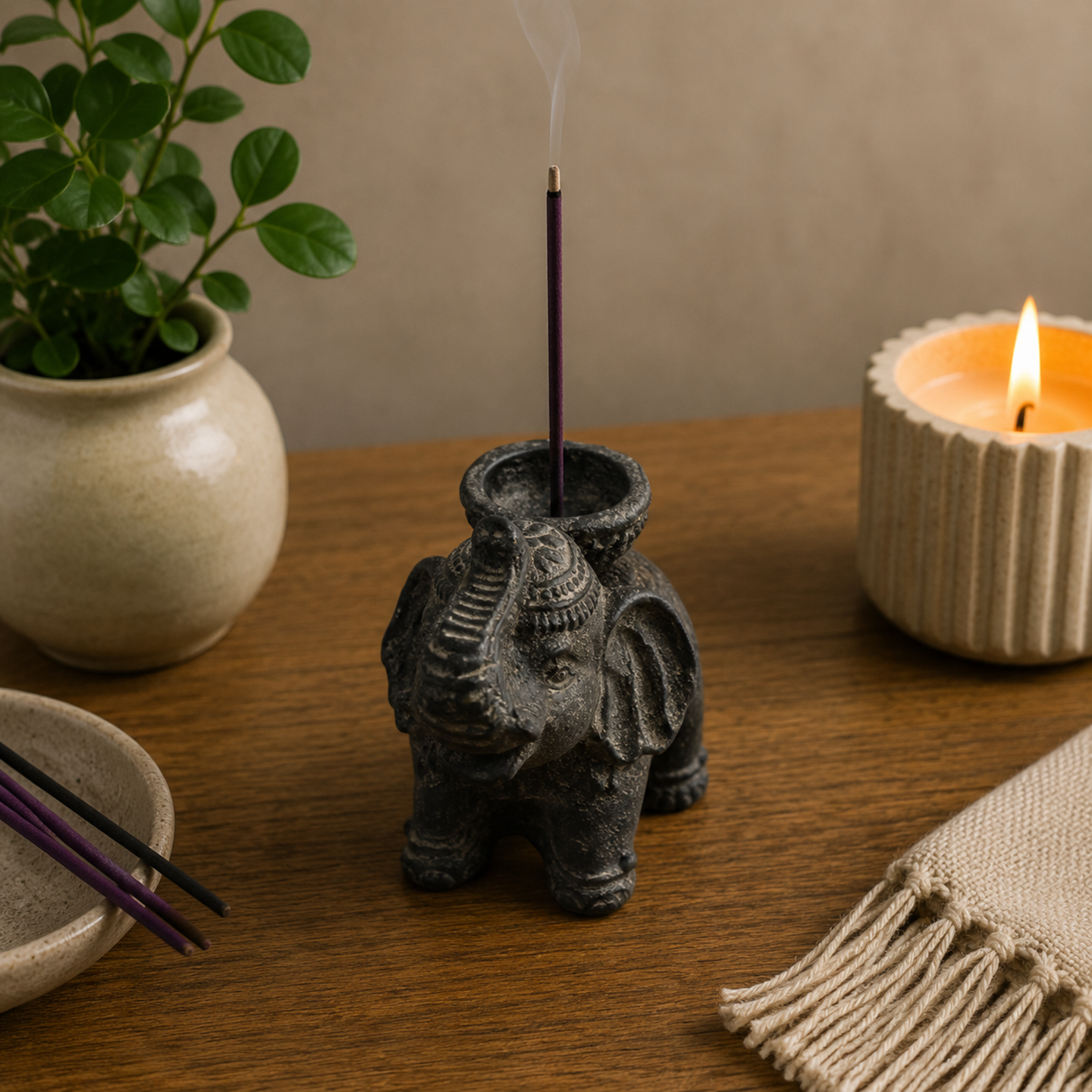 Stone Style Incense Burners
