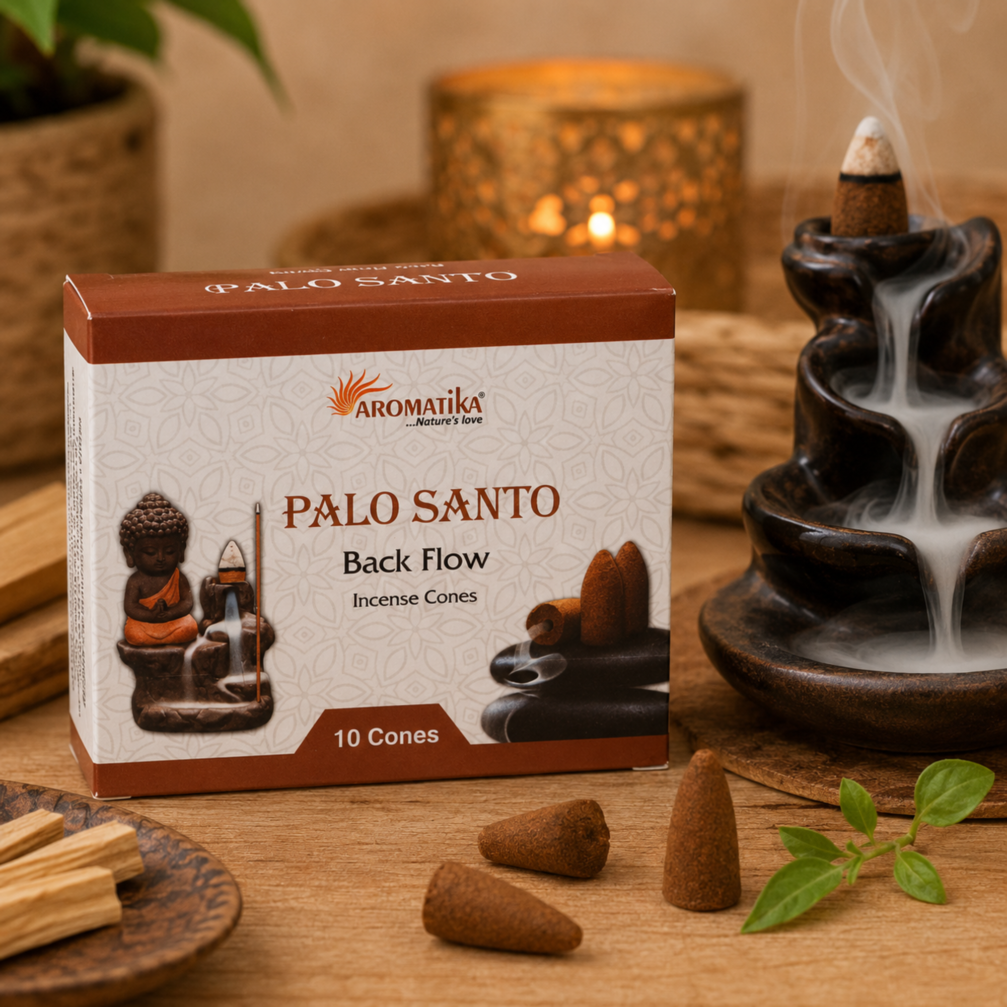 Aromatika Backflow Incense Cones