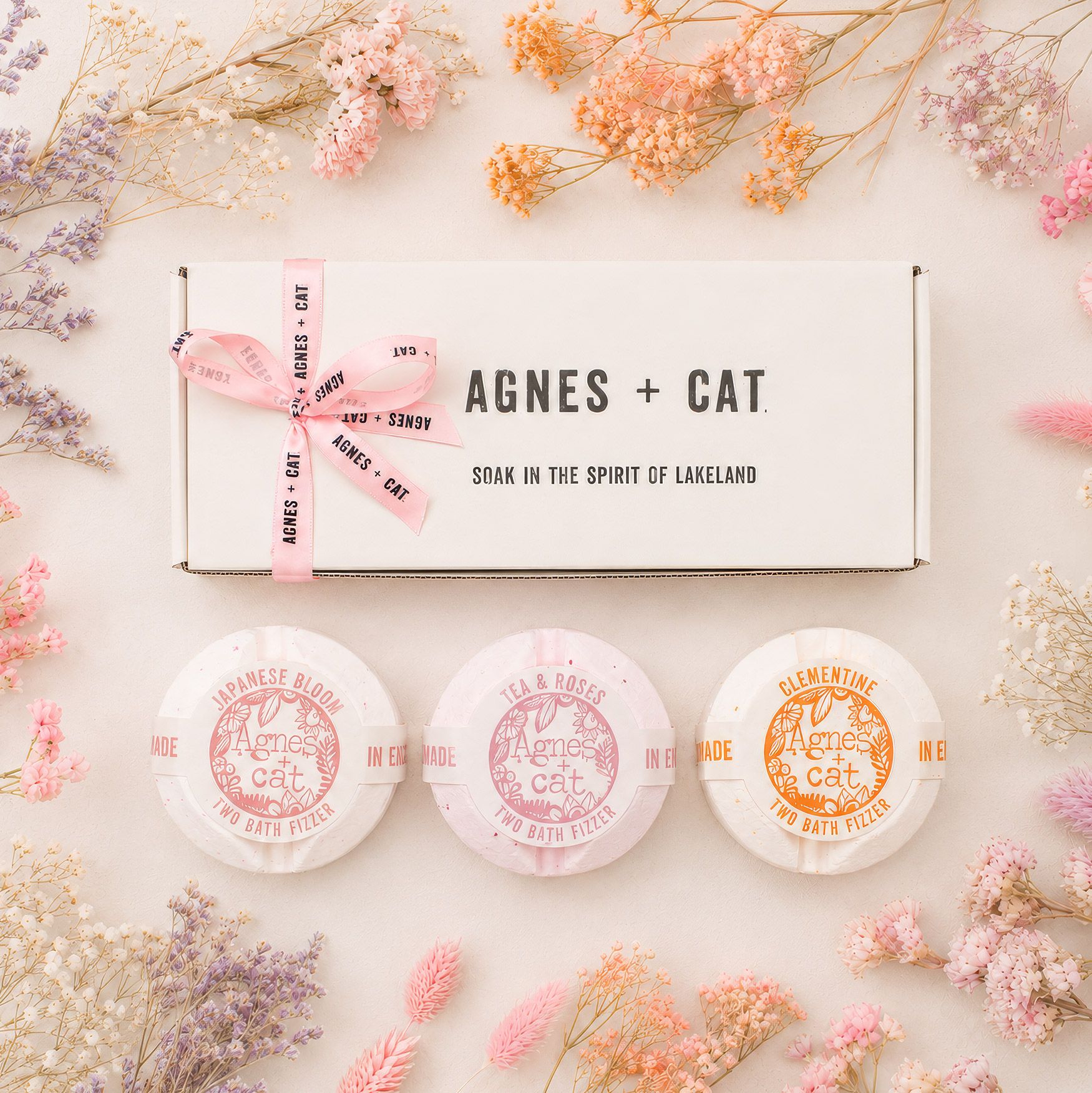 Agnes + Cat Bath Fizzer Gift Sets
