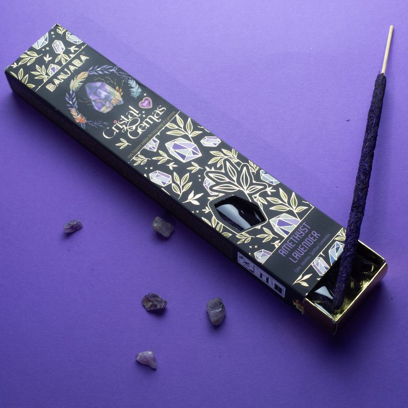 Banjara Cristal Gemas - Amethyst Lavander