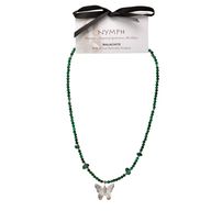 Nymph Spirit Gemstone Necklace Set - Forest Spirit