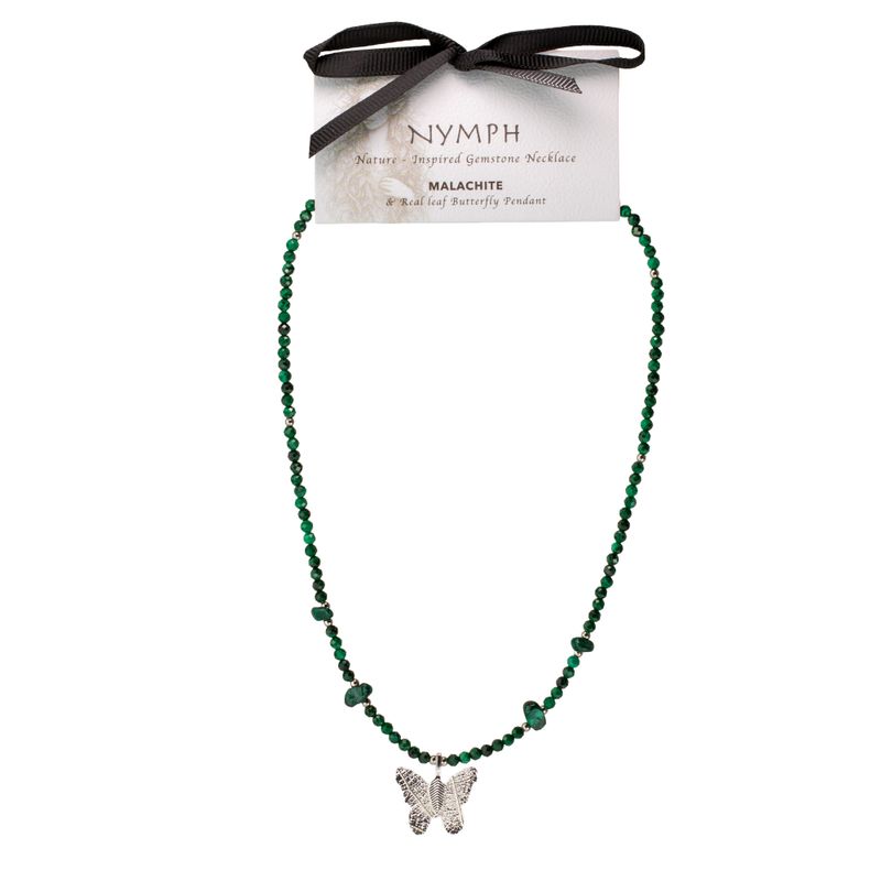 Nymph Spirit Gemstone Necklace Set - Forest Spirit