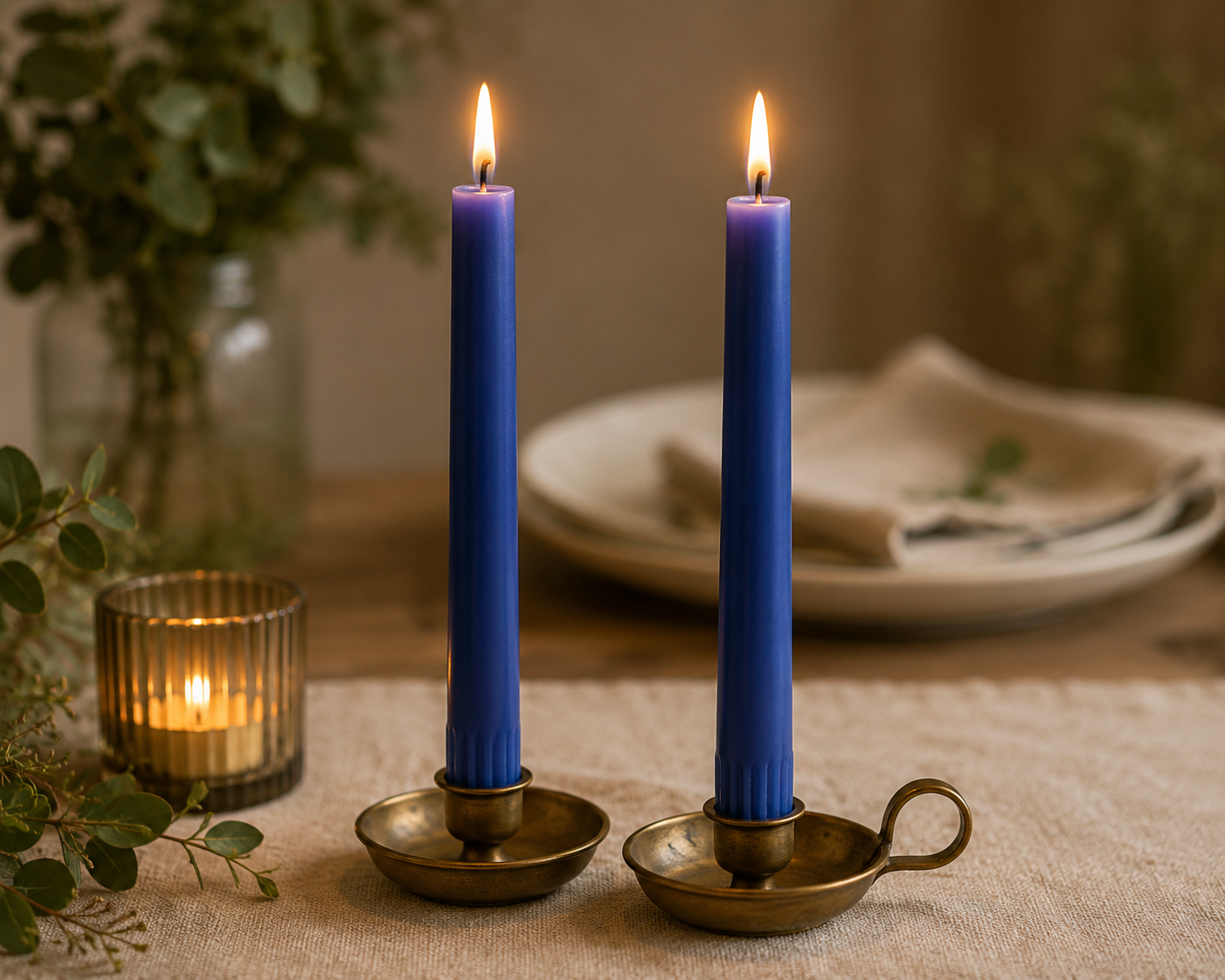Pure Natural Wax Dinner Candle