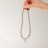 Nymph Spirit Gemstone Necklace Set - Sea Sunset
