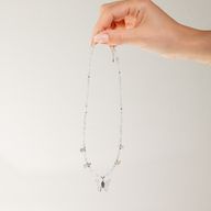 Nymph Spirit Gemstone Necklace Set - Northern Lights