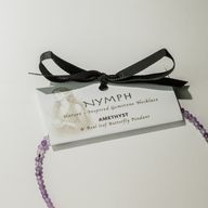 Nymph Spirit Gemstone Necklace Set - Full Moon