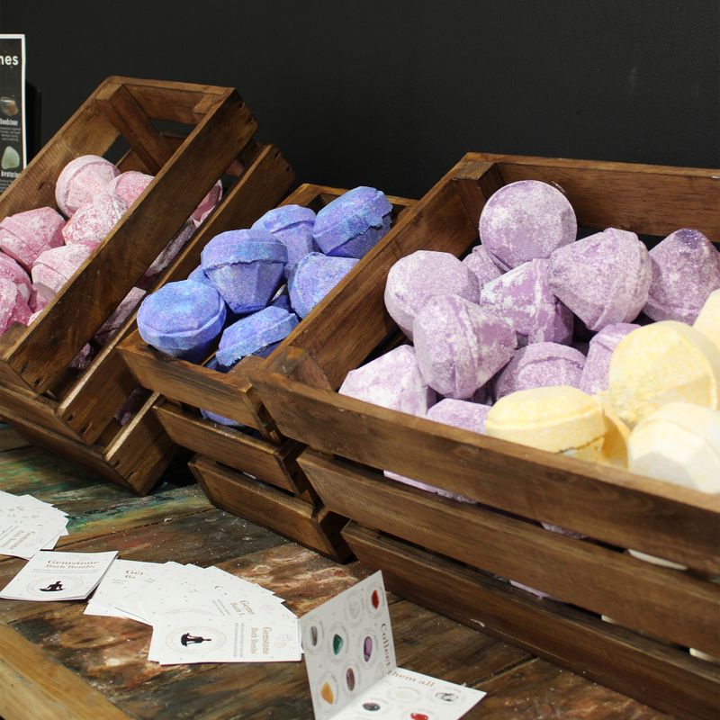 Gemstone Bath Bombs Starter Pack - Brown Boxes