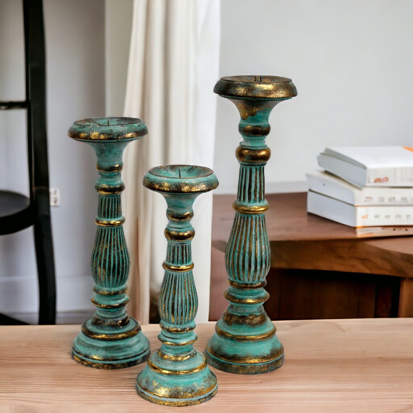 Vintage Candle Stands