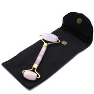 Gemstone Face Roller - Rose Quartz with Pouch