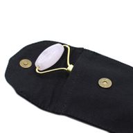 Gemstone Face Roller - Rose Quartz with Pouch