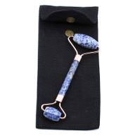 Gemstone Face Roller - Sodalide with Pouch