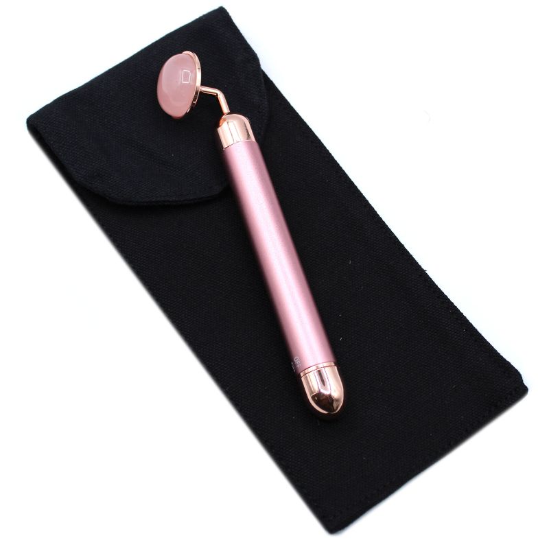 Gemstone Vibration Pad - Rose Quartz with Pouch