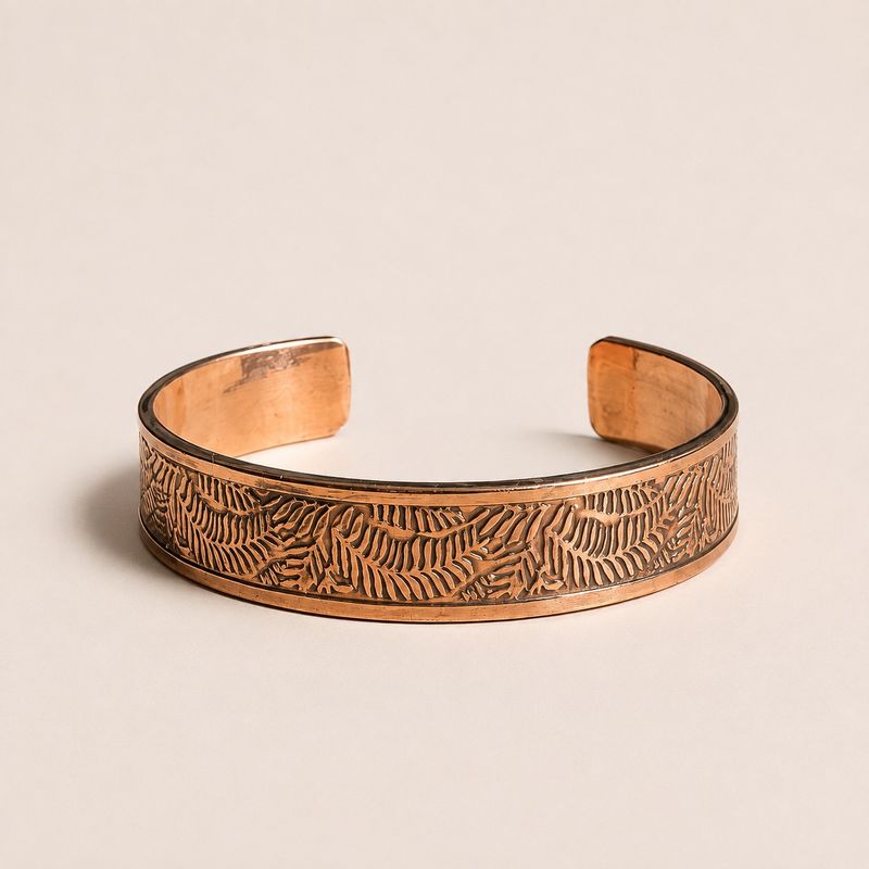 Solid Copper Bracelets with Affirmations Engravings (assorted)