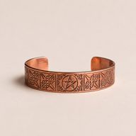 Solid Copper Bracelets with Affirmations Engravings (assorted)