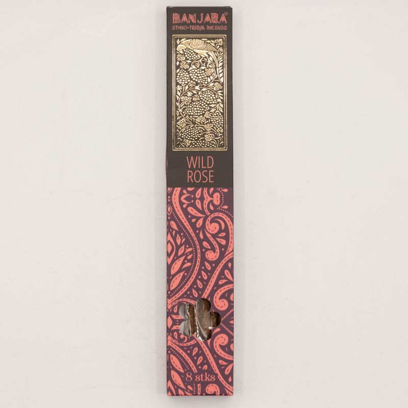 Banjara Extra Long Smudge Stick - Wild Rose