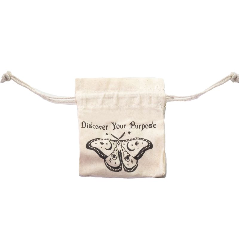 Esoteric Pouches - Natural & Black (4 x 3 Designs) - 10x12cm