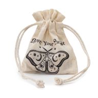 Esoteric Pouches - Natural & Black (4 x 3 Designs) - 10x12cm