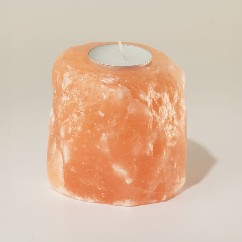 Quality Natural Salt Candle Holder 600-800g