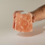 Quality Natural Salt Candle Holder 600-800g