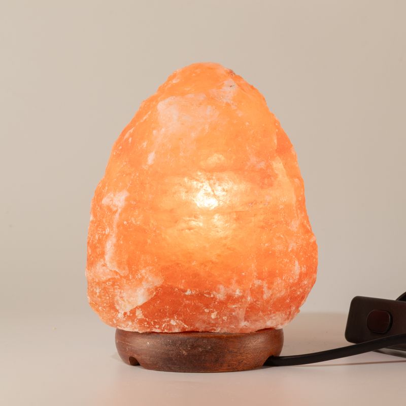 Quality Natural Salt Lamp - & Base apx 2-3kg