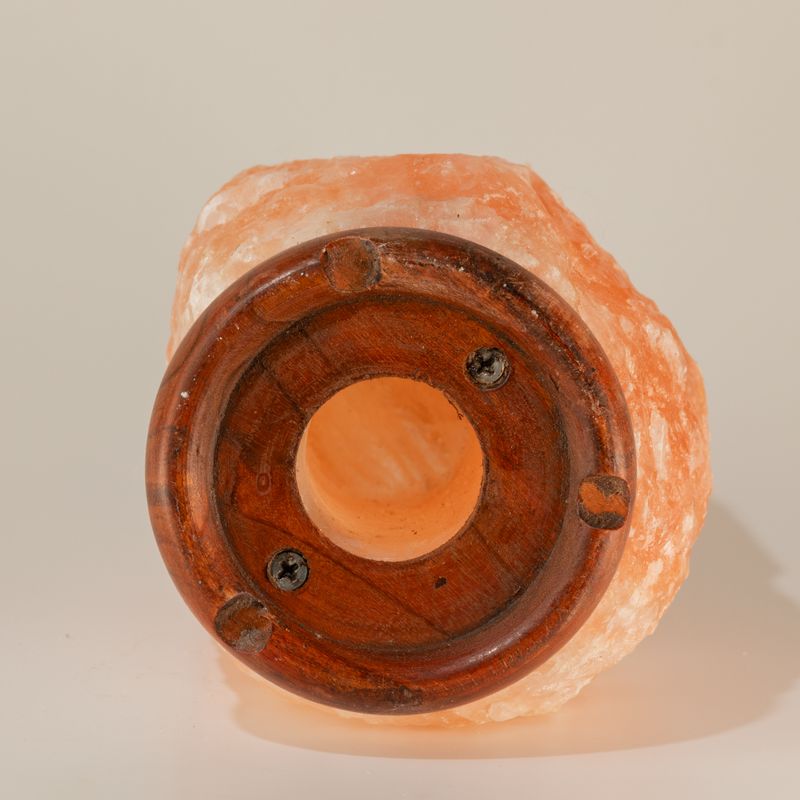 Quality Natural Salt Lamp - & Base apx 3-5kg