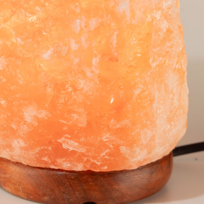 Quality Natural Salt Lamp - & Base apx 3-5kg