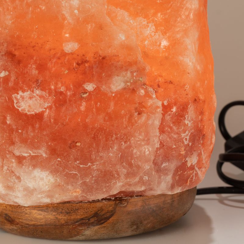 Quality Natural Salt Lamp - & Base apx 8-10kg