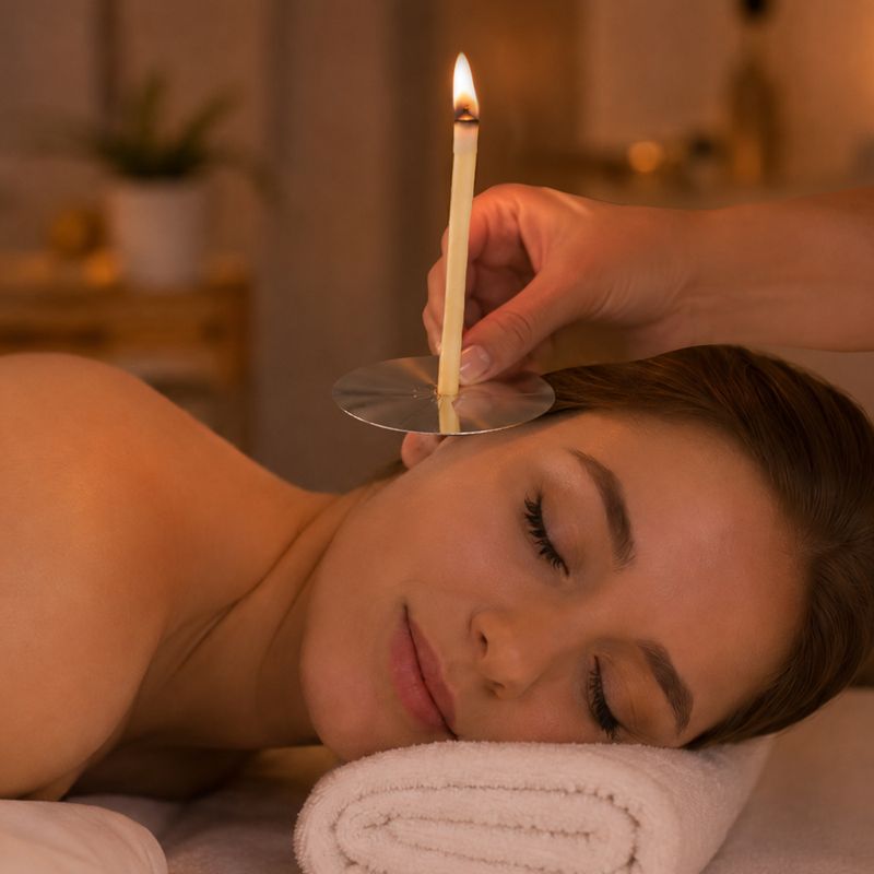 Pack of 10pcs Scented Ear Candles - Sweet Orange