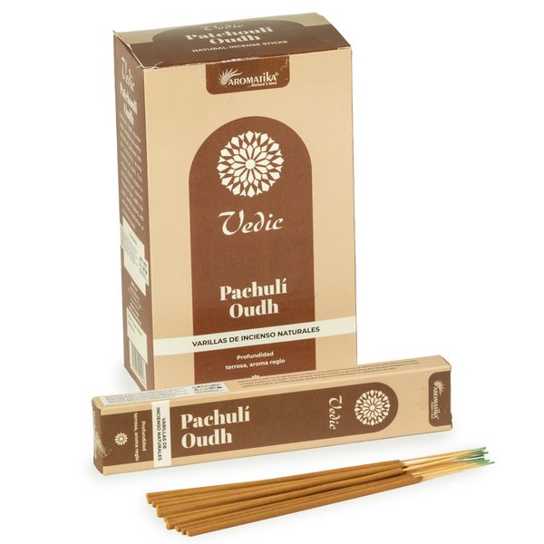Box of 12 Vedic -Incense Sticks - Patchouli Oudh