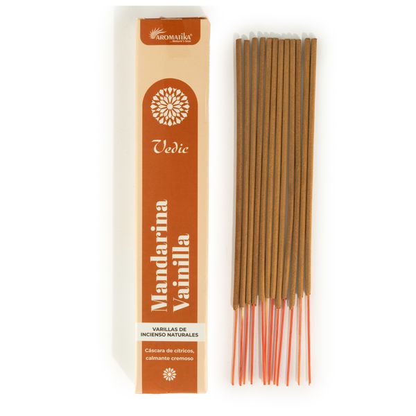 Box of 12 Vedic -Incense Sticks - Tangerine Vanilla