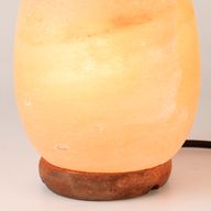Salt Lamp Egg - Wooden Base