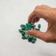 African Gemstone Malachite - Size 5 - 16mm (KG)