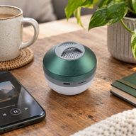 Campiing Hanging Light and Mini Speaker - Green
