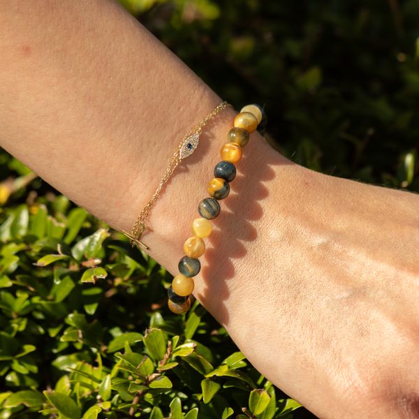 Petite Gemstone Power Bracelets – 6mm Beads