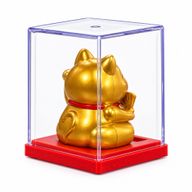 Mini Solar Powered Money Cat in Box - Gold