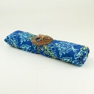 Bali Block Print Sarong - Tropical