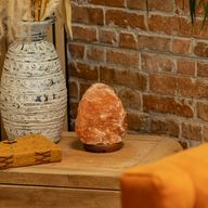 Quality Natural Salt Lamp - & Base apx 2-3kg