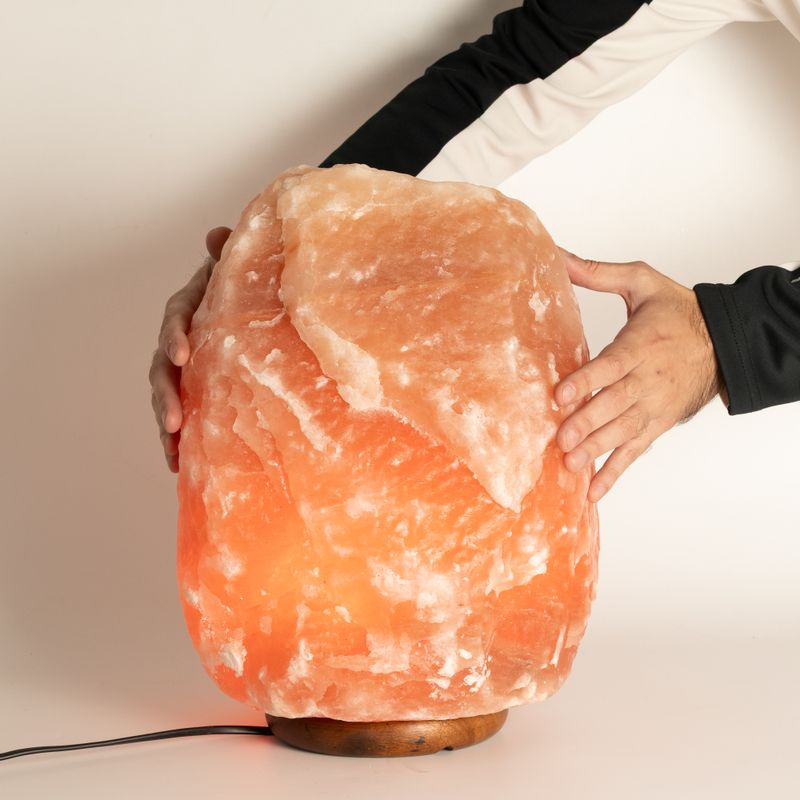 Quality Huge Natural Salt Lamp - appx 24-26Kg