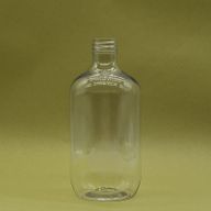Clear Plastic Boston Bottle - 500ml