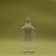 Clear Plastic Boston Bottle - 250ml