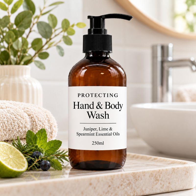 White Label Juniper, Lime & Spearmint Hand & Body Wash 250ml