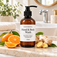 White Label Mandarin & Ginger Hand & Body Lotion 250ml