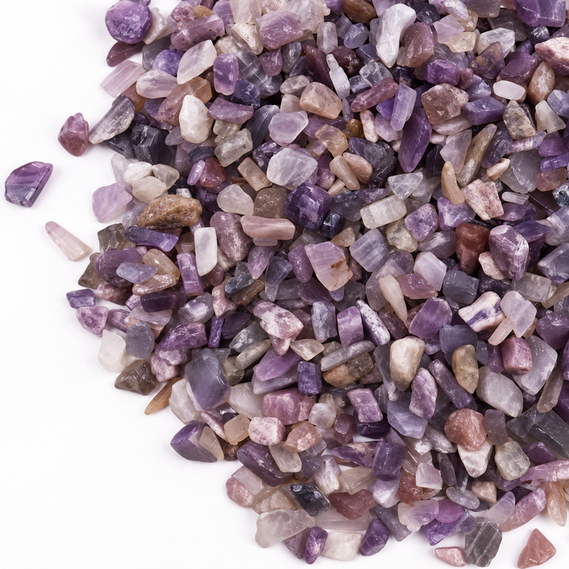 Amethyst Gemstone Chips Bulk - 1KG