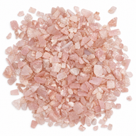 Rose Quartz Gemstone Chips Bulk - 1KG