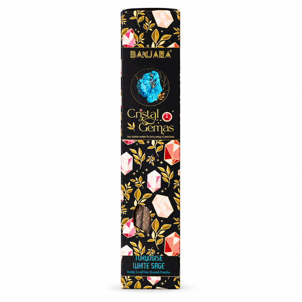 Banjara Cristal Gemas - Turquoise White Sage
