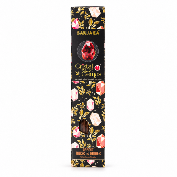 Banjara Cristal Gemas - Garnet Musk & Amber
